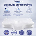 Oreiller Cervical Ergonomique T-Comfort™